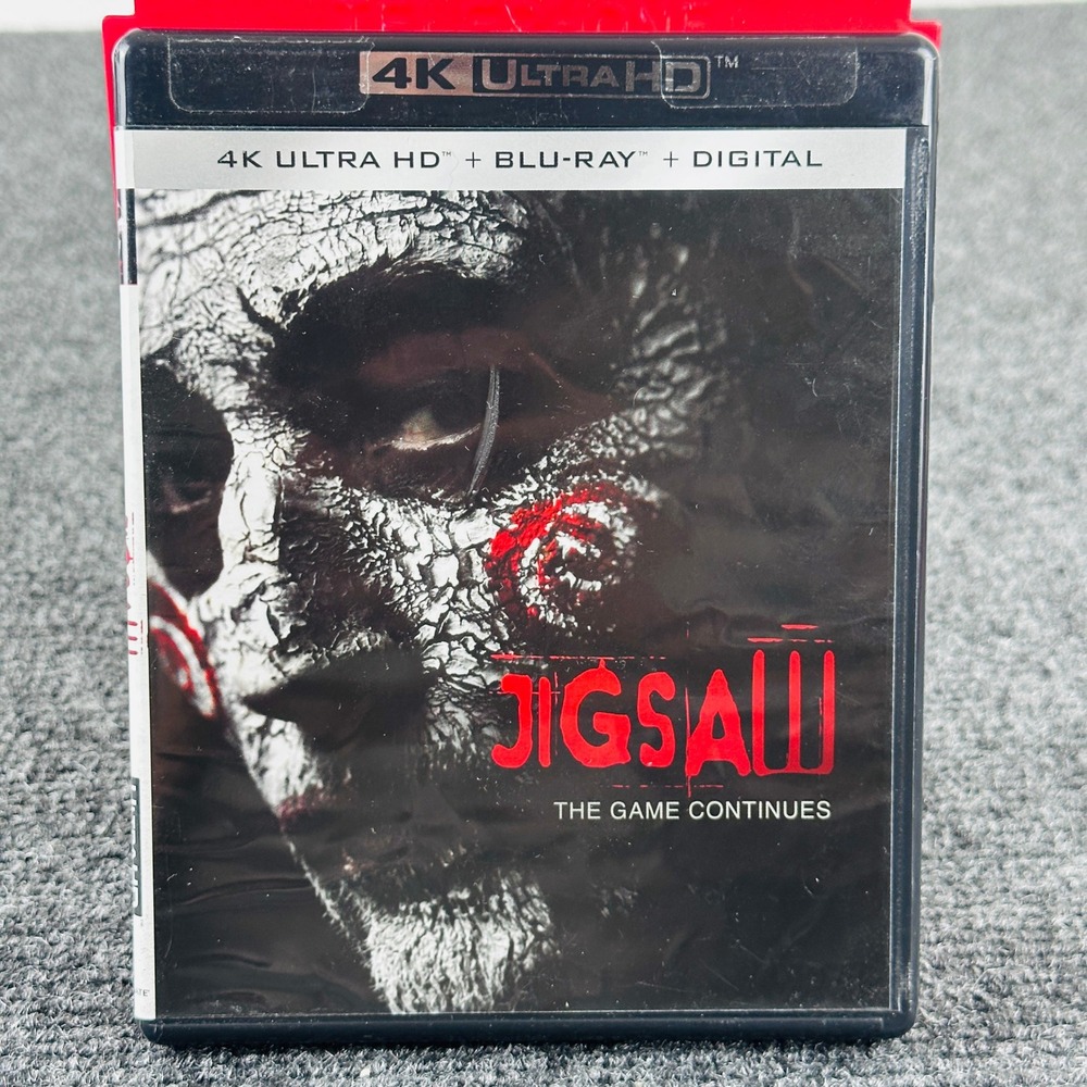 Jigsaw The Game Continues 4K Ultra‎ HD Blu-ray 2-Disc Set 2017 Horror Saw Movie